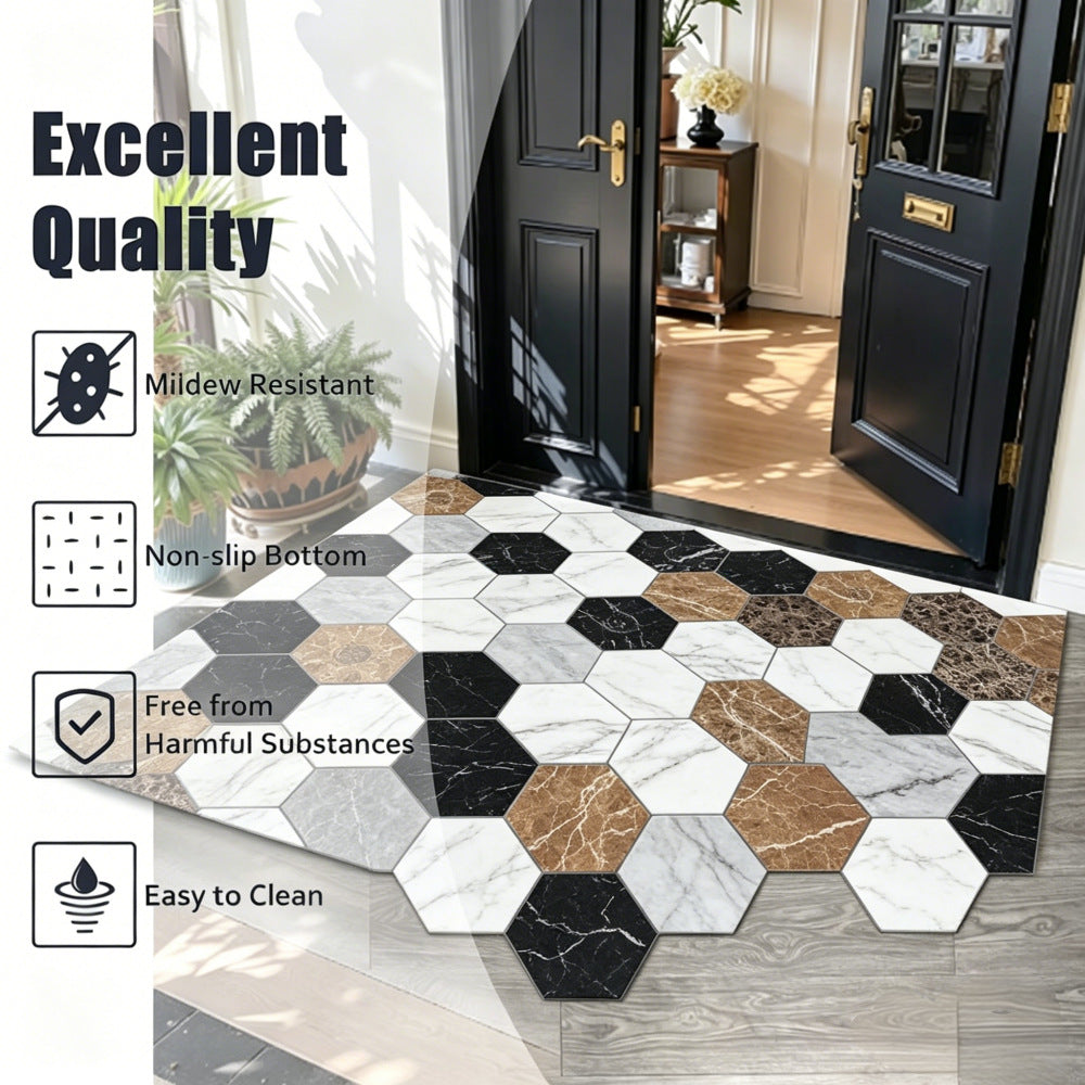 Nordic Floor Mat Entryway Floor Mat Premium Feelpvc Foot Mat Stain Resistant Non Slip