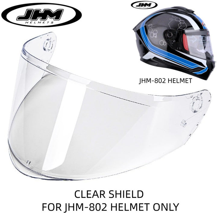 JHM 802 full face helmet shield JHM-802