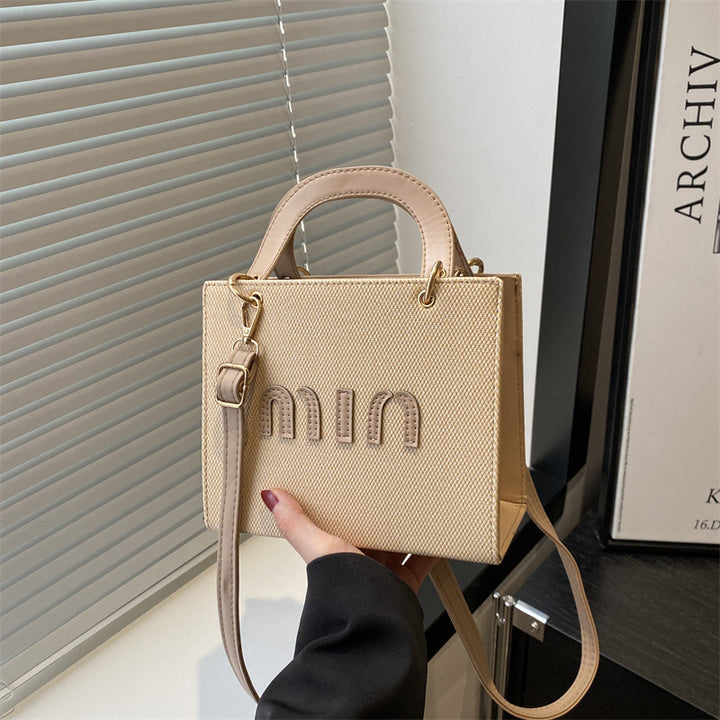 Wholesale Fashion Handheld Small Square Bag Women's Bag Summer New Light Luxury Shoulder Bag Commuter Cros