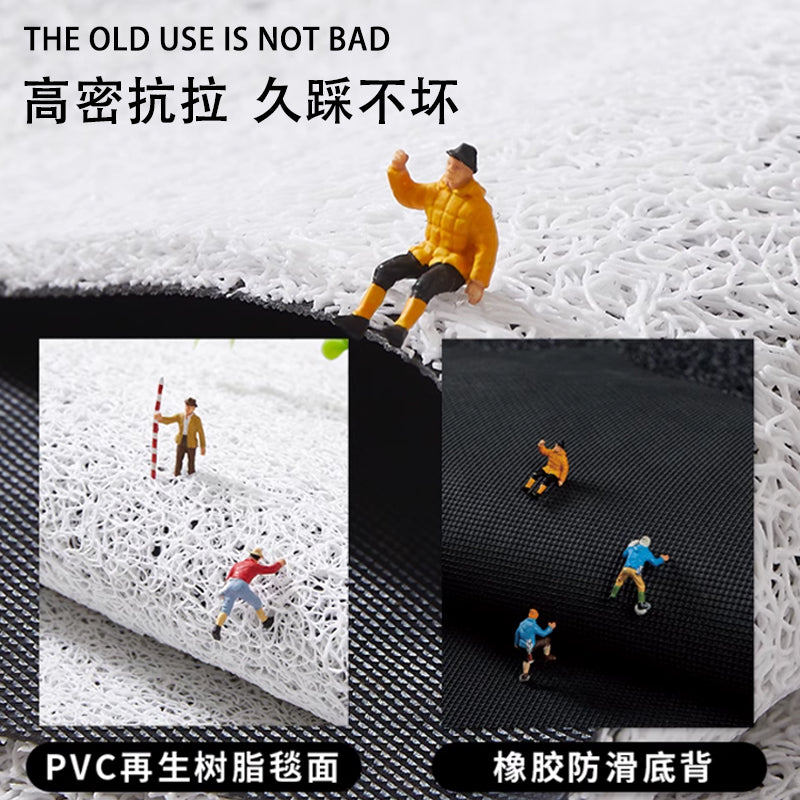 小狗门口地垫入户门垫丝圈防滑脚垫子入门玄关地毯可裁剪异形舒适