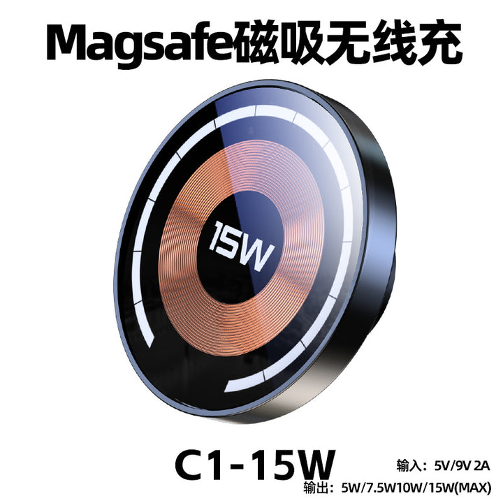 C 7 Car Mount Magsafe Wireless Charger Phone 17 mm 15 w