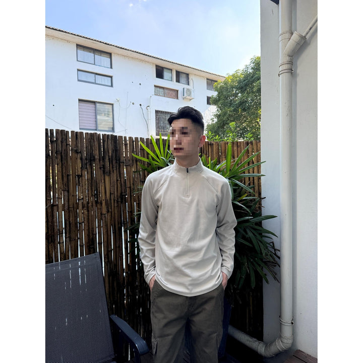半高领深灰黑白咖啡拉链德绒黑色白色咖啡色深灰色立领