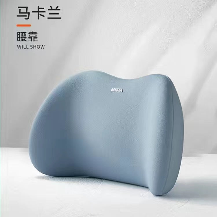 汽车头枕腰靠护肩枕车用枕头车载靠枕记忆棉腰靠背垫家用汽车用品