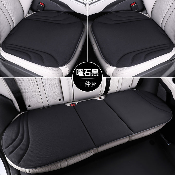 New Universal Car Seat Cushion Non Slip Thin Seat Cushion Premium Feel Breathable