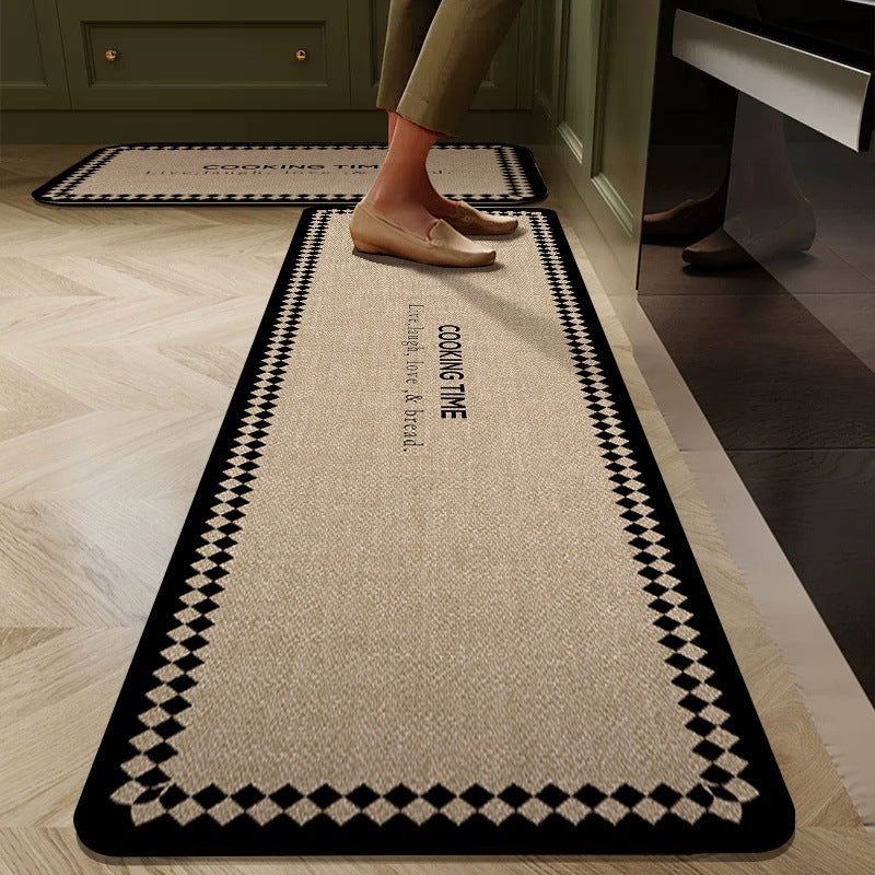 Kitchen Special Stain Resistant Foot Mat Modern Minimalist Home Door Mat Non Slip Floor Mat