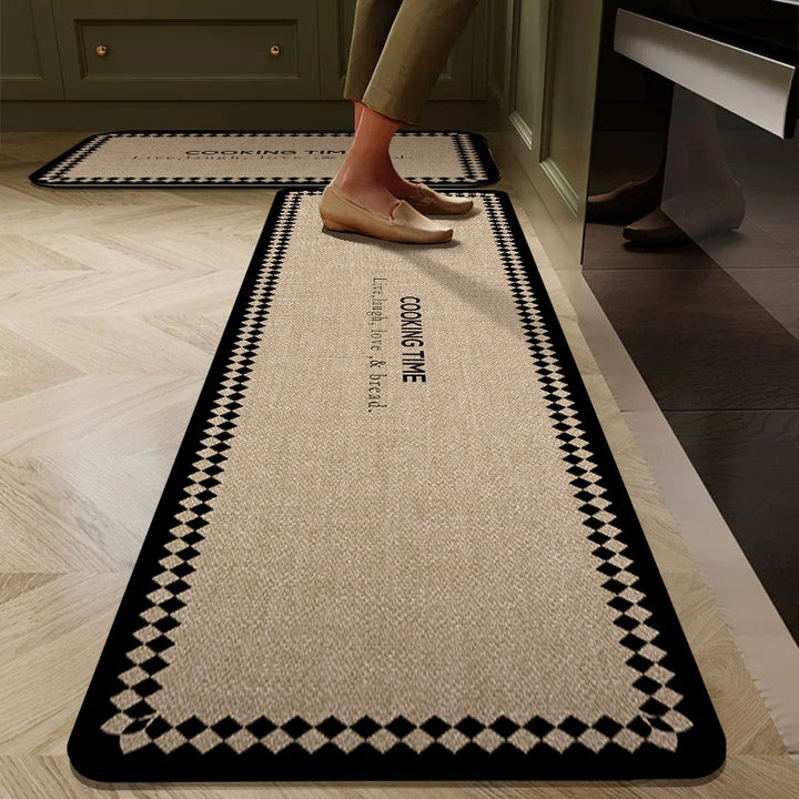 Kitchen Special Stain Resistant Foot Mat Modern Minimalist Home Door Mat Non Slip Floor Mat