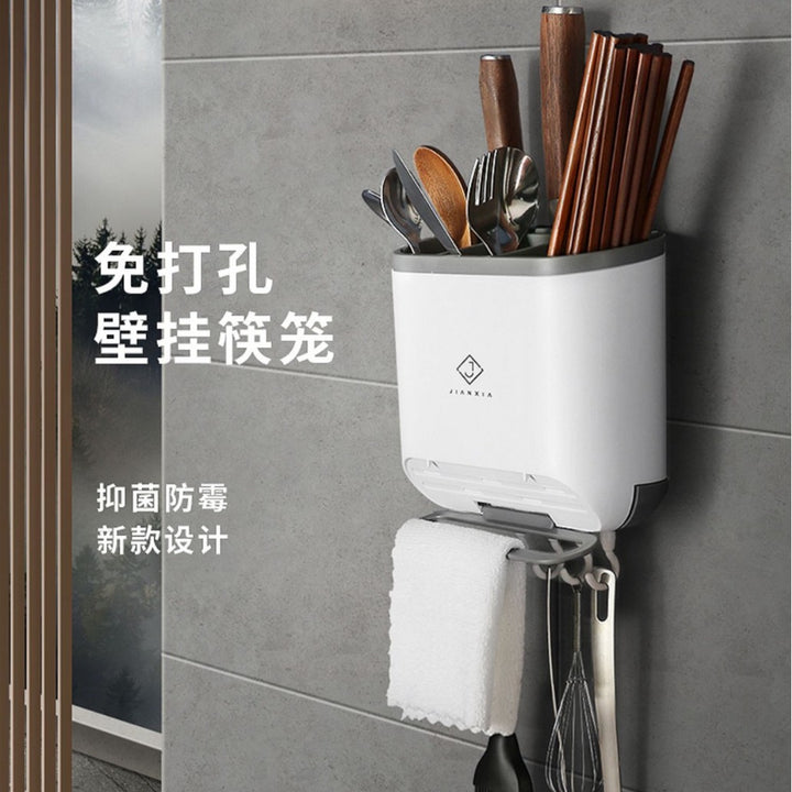 多功能筷子置物架筷篓筷笼收纳盒筷子笼筷子筒厨房餐具家用沥水筒