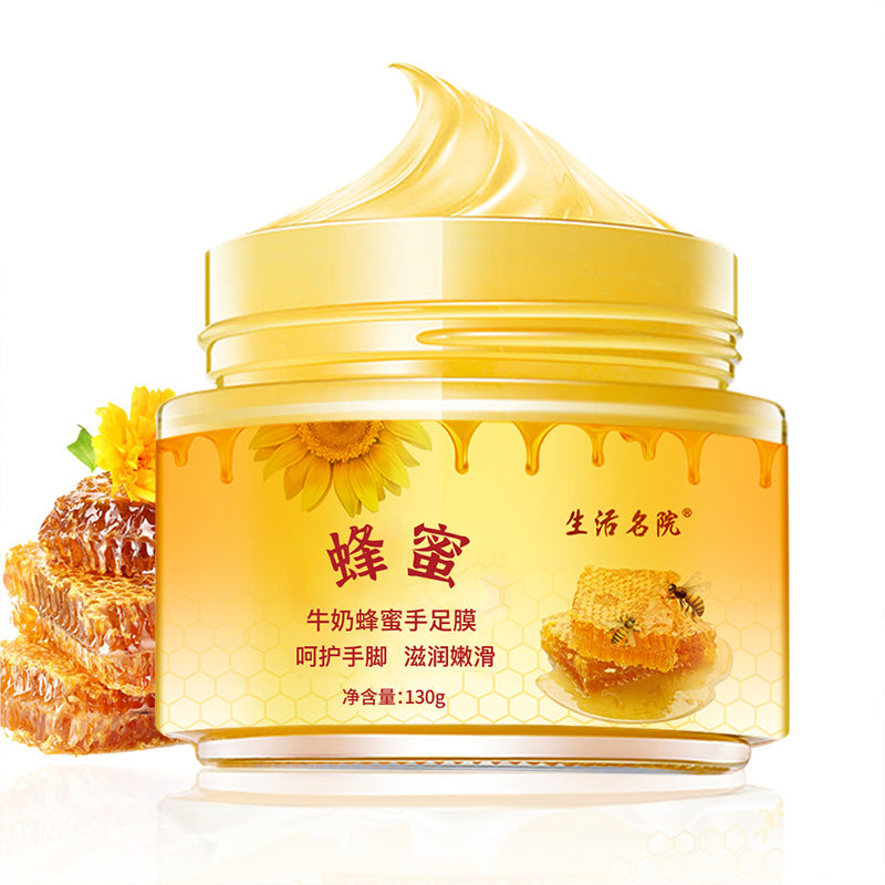 蜜蜡养护手脚膜蜂蜜滋润嫩滑保湿去死皮淡化细纹手膜滋润保湿手膜