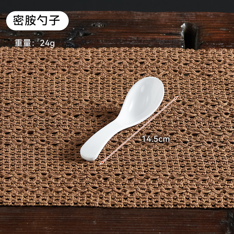 自助选现炒快餐称重菜盘商用套装学校食堂密胺餐具汤碗碟托盘
