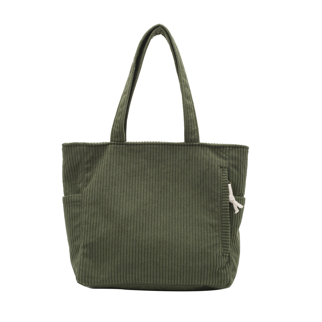 Korean Style Minimalist Fashion Women's Bag Single Shoulder Underarm Bag Large Capacity Tote Bag Tote Bag Tre