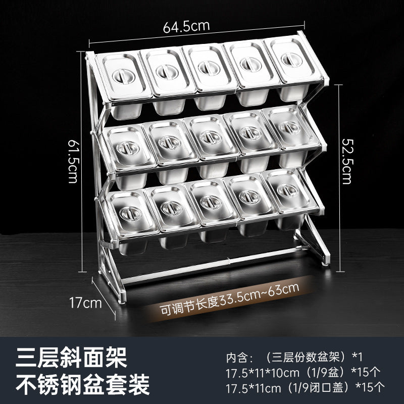 Stainless Steel Small Shelf Commercial