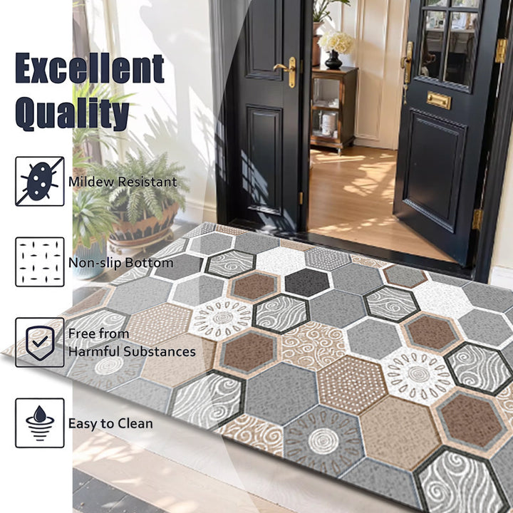 Nordic Floor Mat Entryway Floor Mat Premium Feelpvc Foot Mat Stain Resistant Non Slip