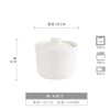 陶瓷炖盅隔水炖家用带盖蒸蛋专用碗餐具汤盅炖罐煲汤白色小瓦罐子
