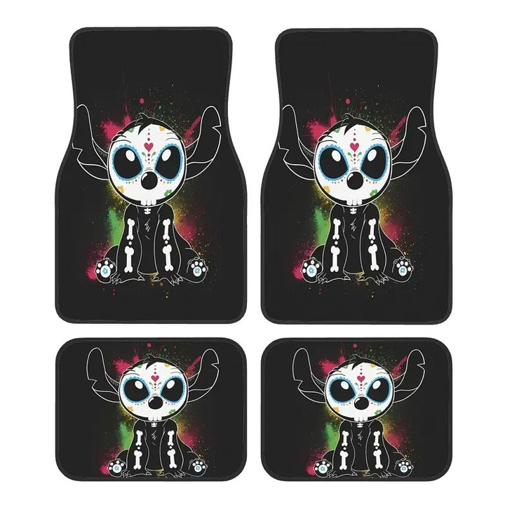 TEMUVintage Nordic Car Foot Mat Carpet 4 Piece Set Stain Resistant Floor Mat TEMUFoot Mat Wholesale
