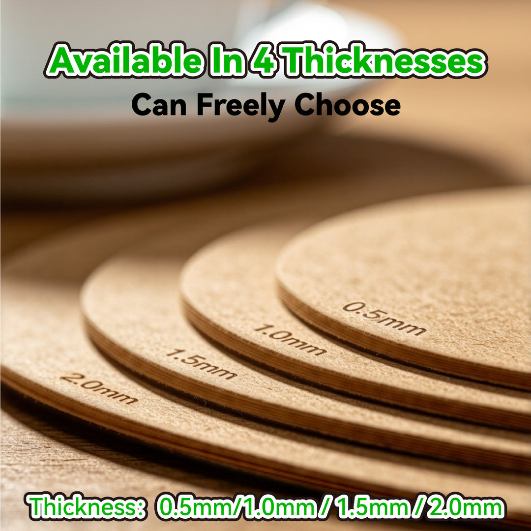 Custom Logo Paper Coasters Personalized Printed Cup Coaster