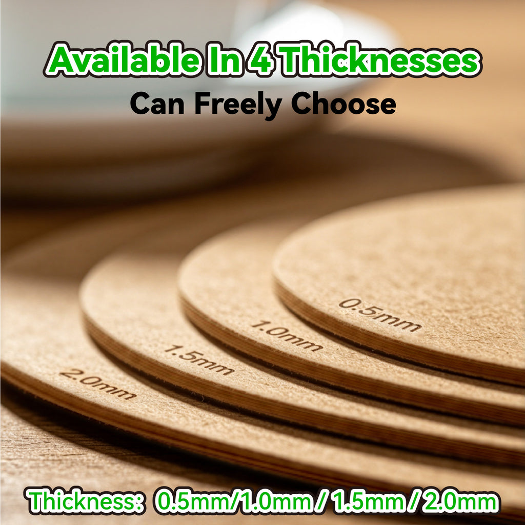 Custom Logo Paper Coasters Personalized Printed Cup Coaster