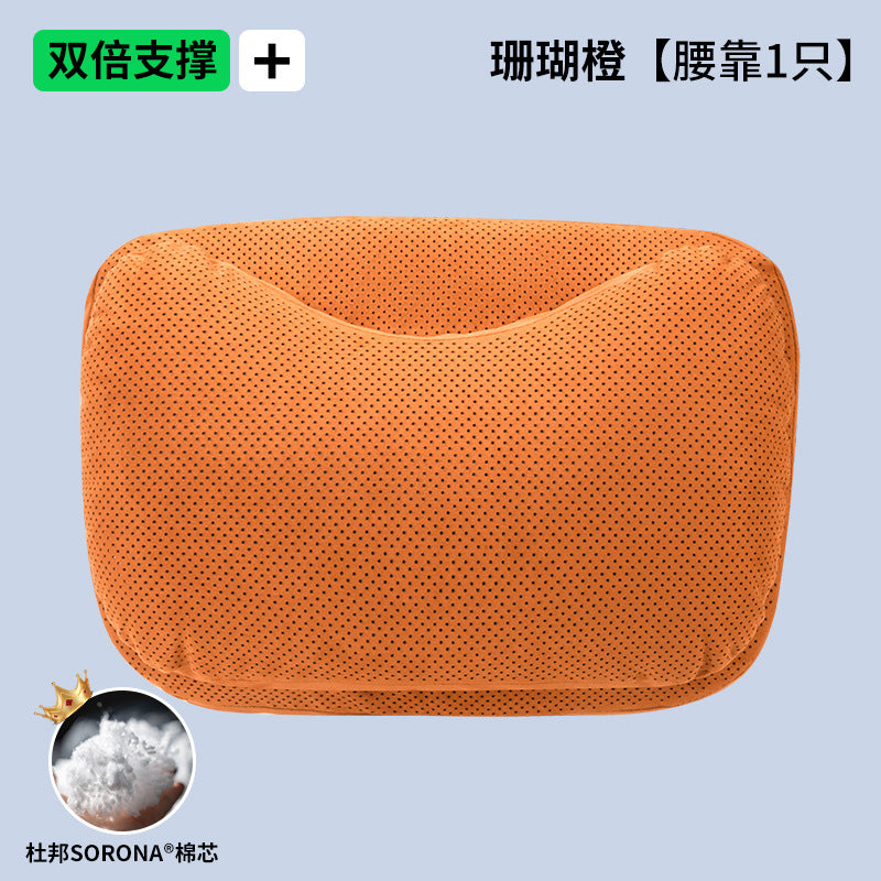 Car Pillow Premium Feel Breathable Cotton Neck Pillow Car Pillow