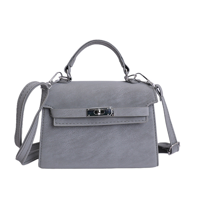 Large Capacity Casual New Trendy Fashion Texture Crossbody Handheld Small Square Bag Women
