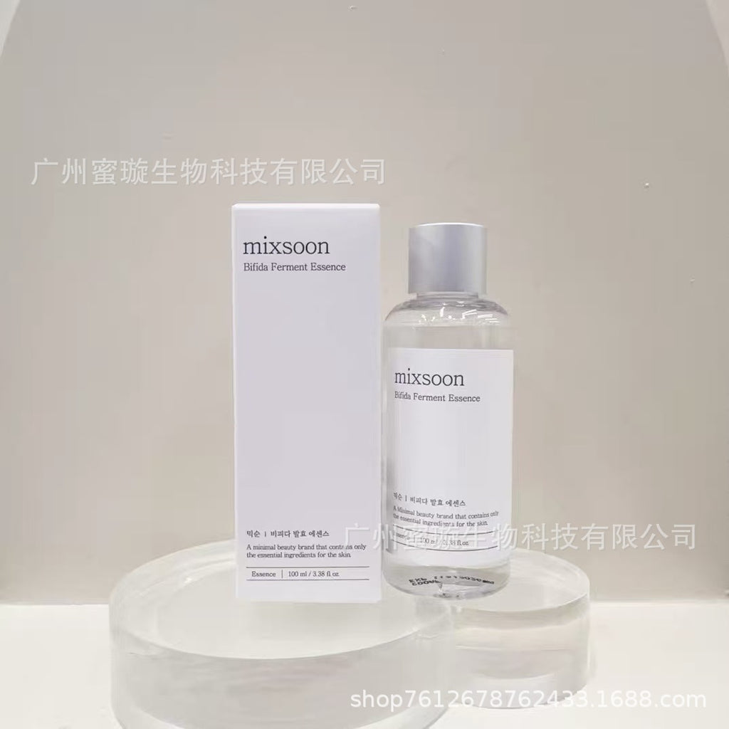 跨境韩国mixsoon大豆精华液补水保湿面霜滋润冰川水洗面奶卸妆油