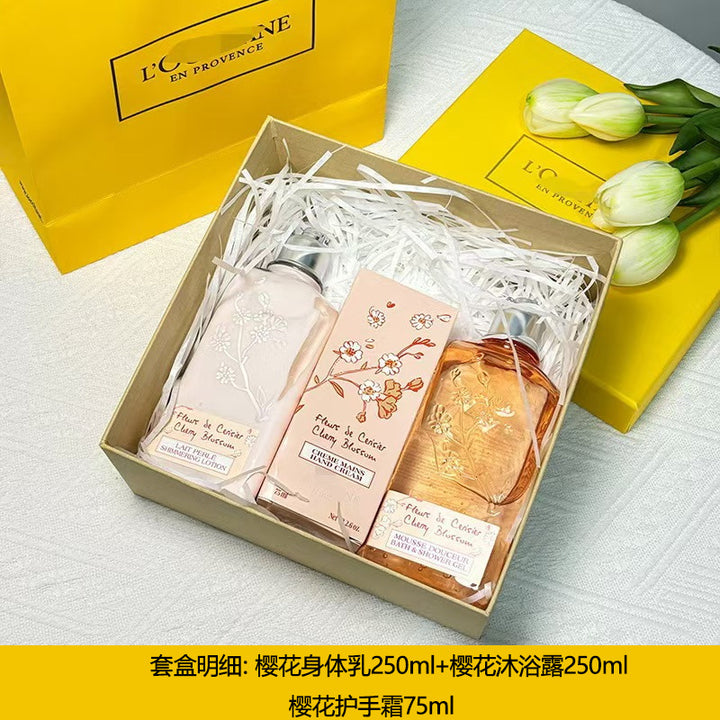 3 Piece Set Body Wash Body Lotion Hand Cream Souvenir Gift Gift Gift Box