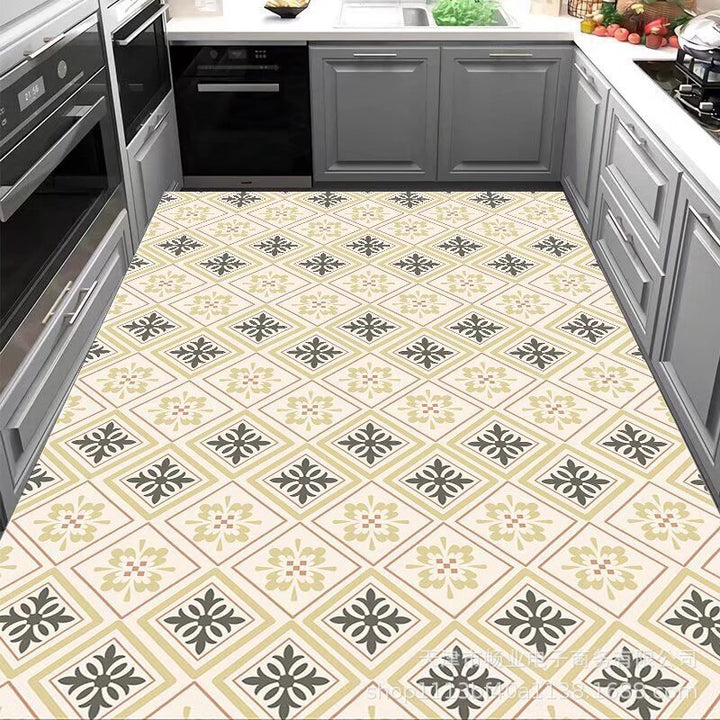 pvc Kitchen Floor Mat Non Slip Waterproof Home Foot Mat Entryway Carpet
