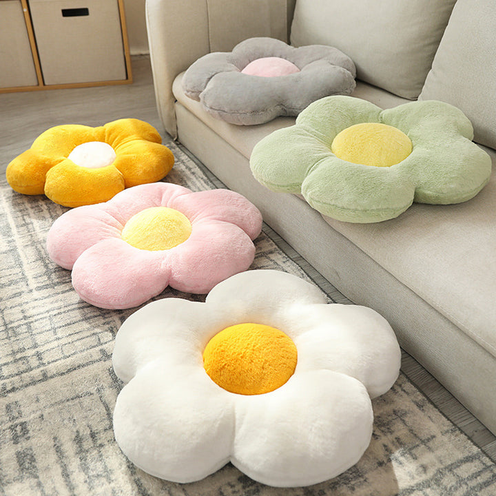 Cute Flower Seat Cushion Pillow Office Student Bedroom