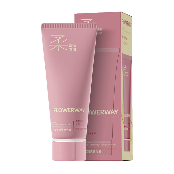 FLOWERWAY Ice Cool Hair Removal Cream – Private Area Lip Underarm Student Formula