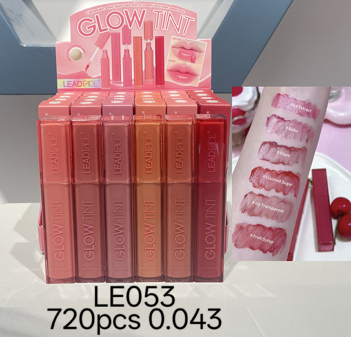 LEADFACE新款24个装化妆品彩妆批发唇彩唇蜜眼影睫毛膏