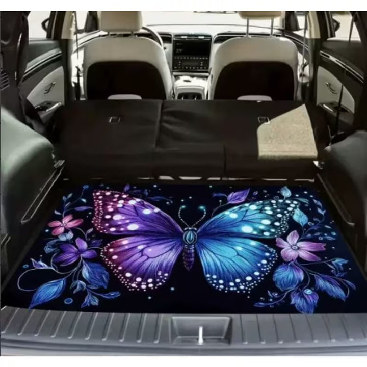 Flower Car Stain Resistant Durable All Season Universal Foot Mat Organizer TEMU