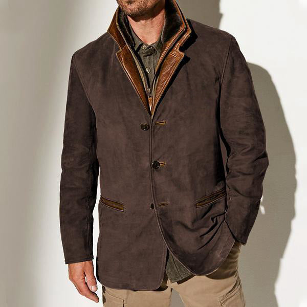 Spring New Men Fashion Vintage Casual Large