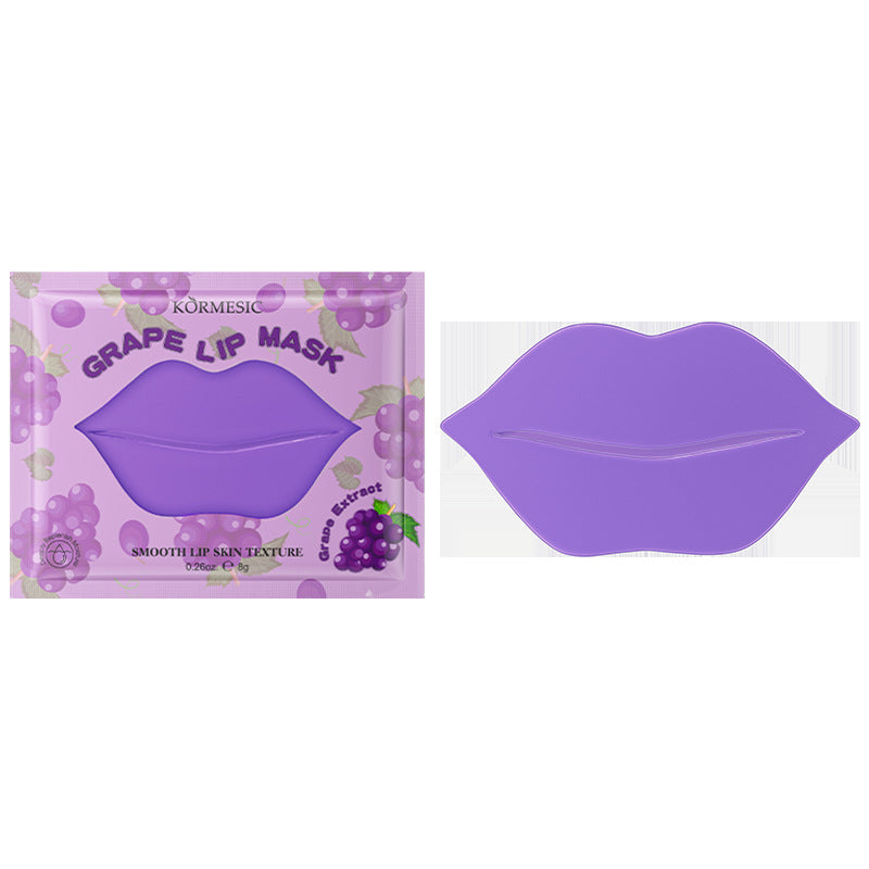 亚马逊爆款跨境英文唇膜批发Labial membrane 芦荟蓝莓水果唇膜贴