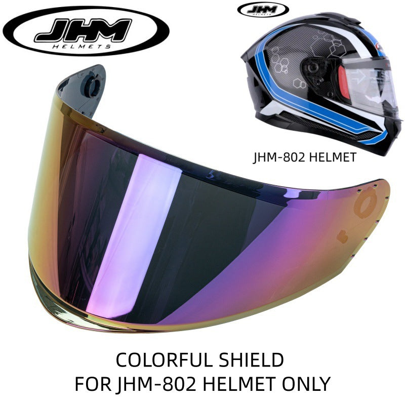 JHM 802 full face helmet shield JHM-802全盔镜片替换镜片原厂