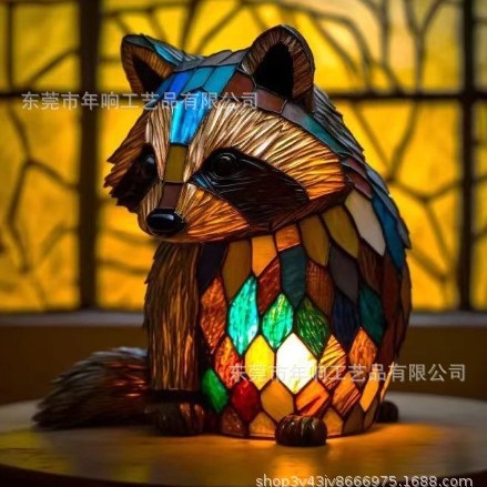 跨境新款Cat Lamp-Dachshund Lamp-Bigfoot Lamp动物LED灯摆件