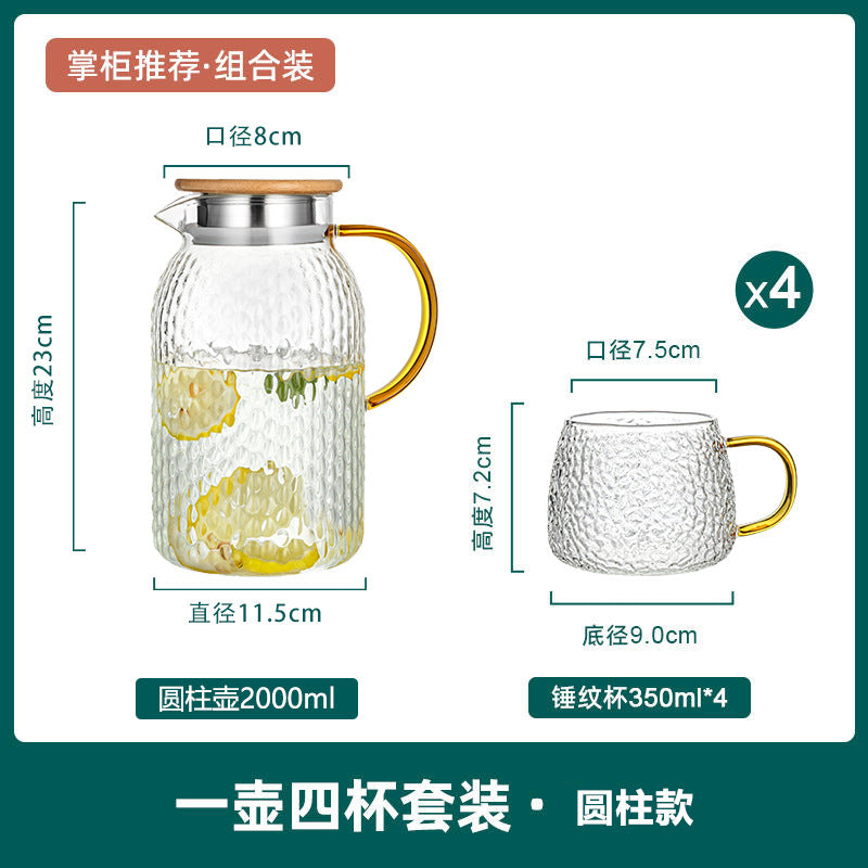 Glass High Temperature Home Large Capacity Set