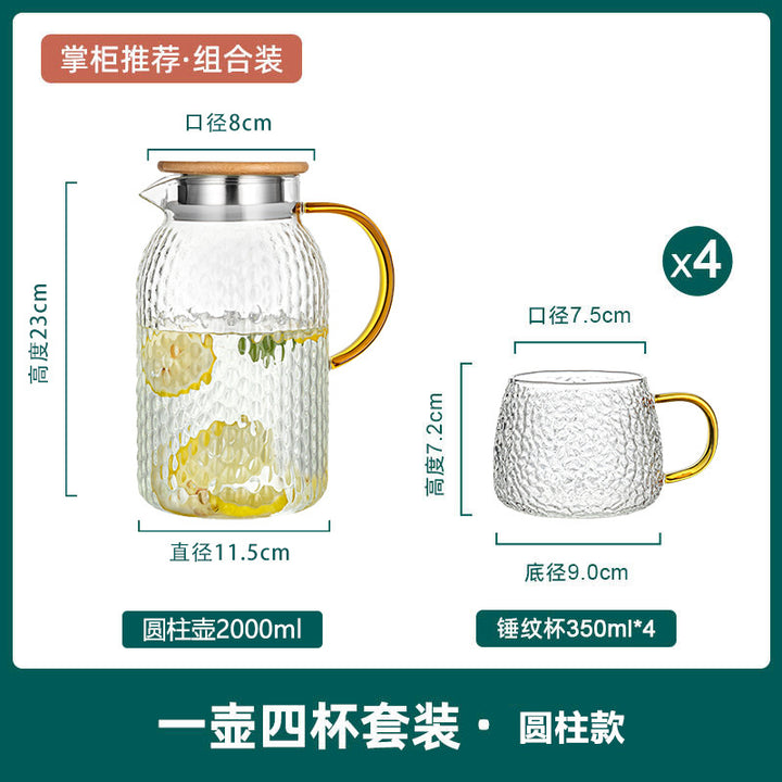 Glass High Temperature Home Large Capacity Set