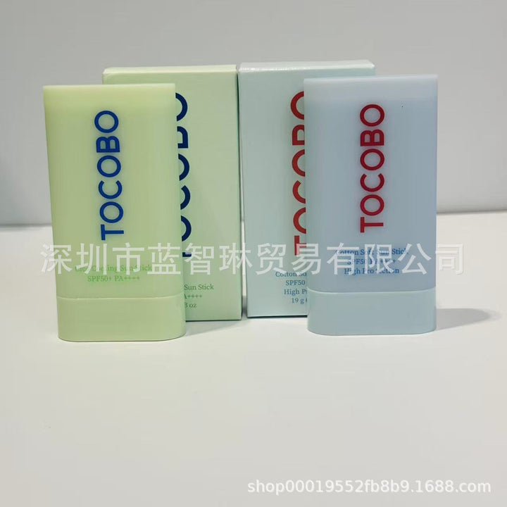 跨境 韩国TOCOBO防/晒霜水感精华防/晒棒眼霜维他命光感柠檬唇膜