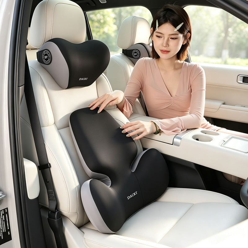 New Car Neck Pillow Car Mount Waist Support Back Support