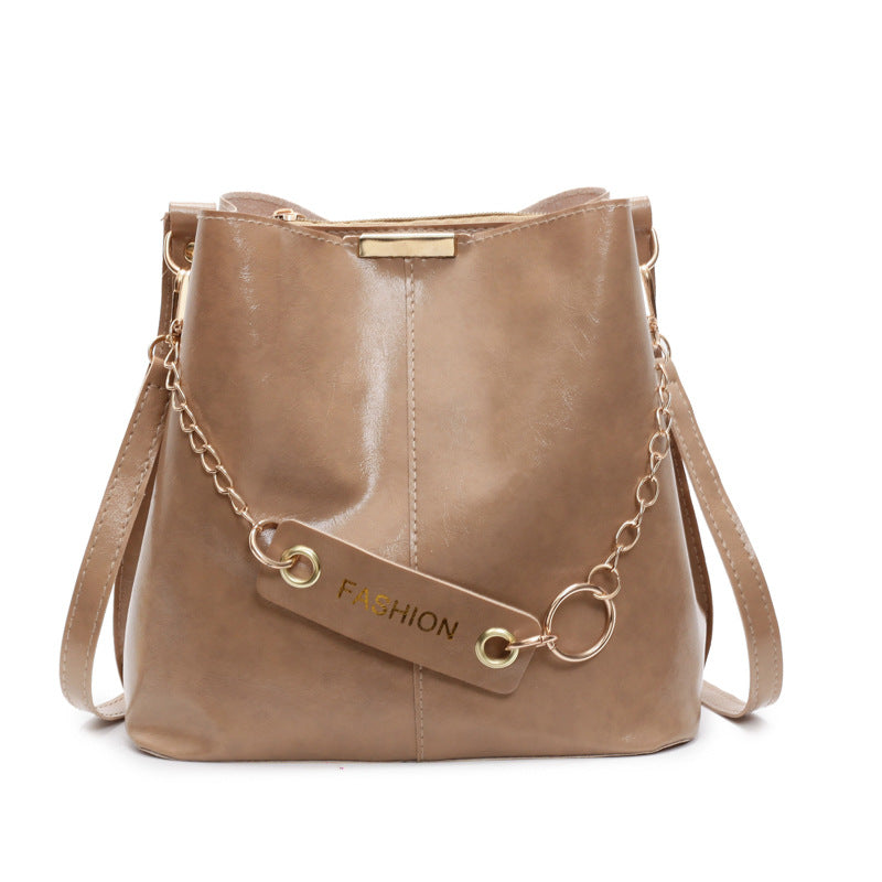 New Shoulder Bag Vintage Casual Fashion Tote Bag Stylish Large Capacity Commuter