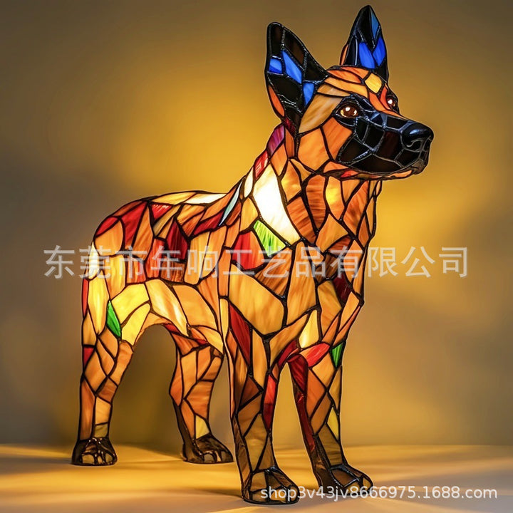 跨境新款Cat Lamp-Dachshund Lamp-Bigfoot Lamp动物LED灯摆件