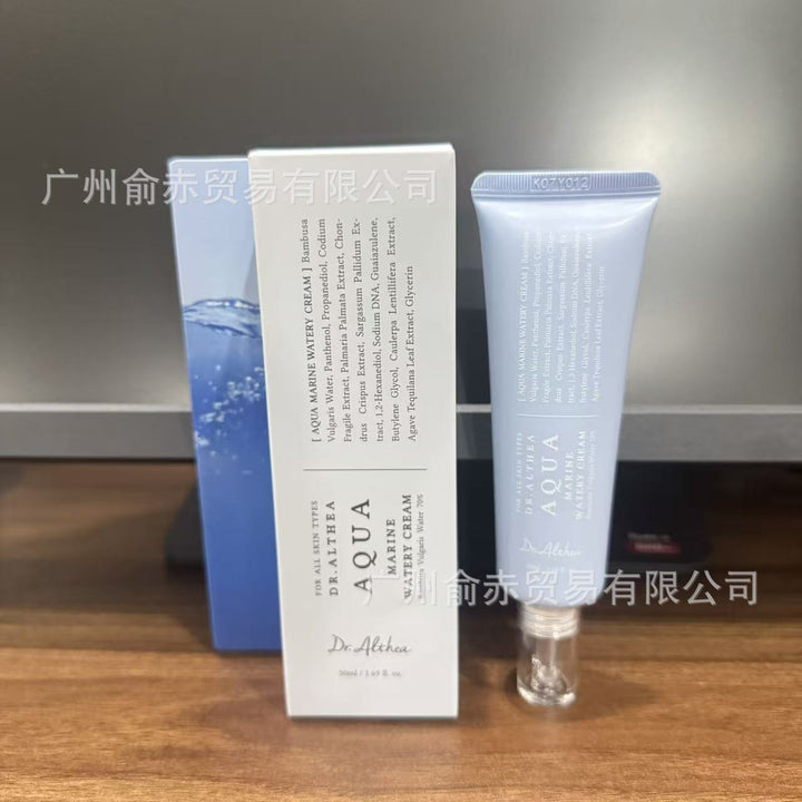 跨境韩国Dr.Althea345抗氧面霜147铝管罐装AQUA海洋面霜喷雾乳液