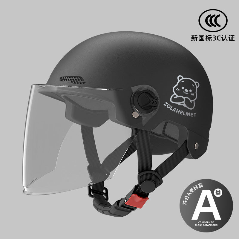 New Small Helmet Electric Vehicle Sun Protection Women Light Wholesale Winter