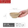 米饭碗家用陶瓷圆形日式小碗甜品碗餐具批发厨房轻奢复古6寸饭碗