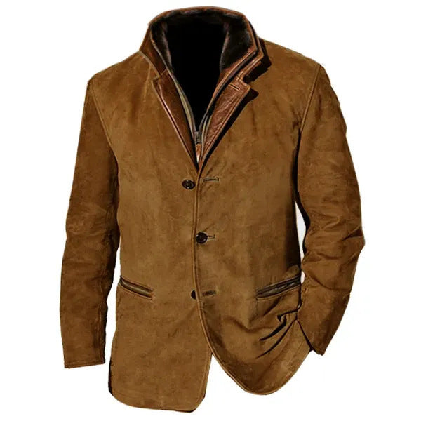 Spring New Men Fashion Vintage Men Casual Jacket Top