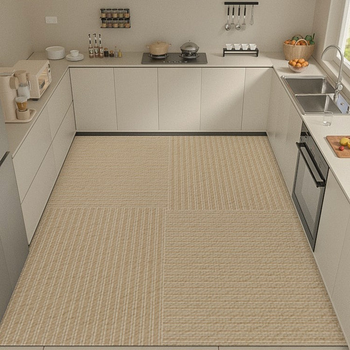 Light Luxury Premium Feel Floor Mat Home Kitchen Non Slip Foot Mat Entryway Stain Resistant Door Mat