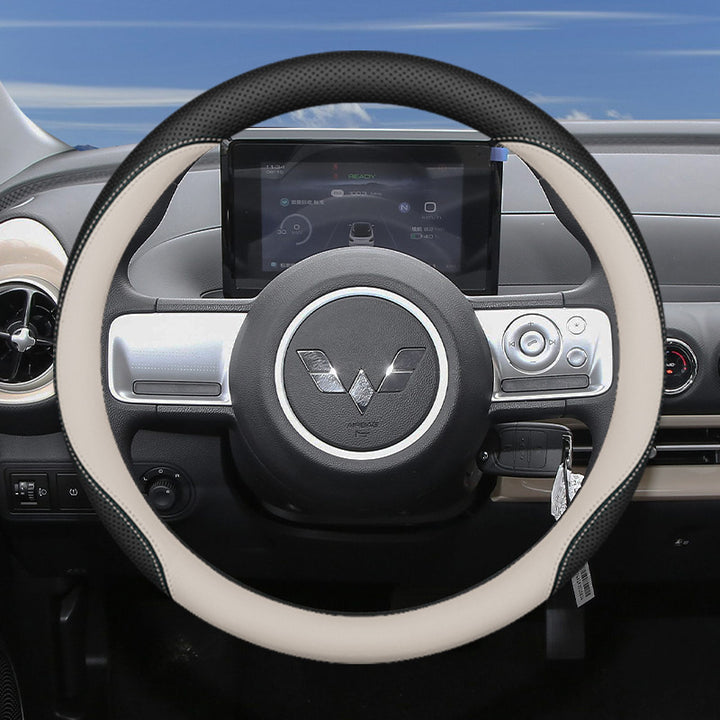 Wuling Mini EV Steering Wheel Cover – Four Season Universal Car Handle Cover