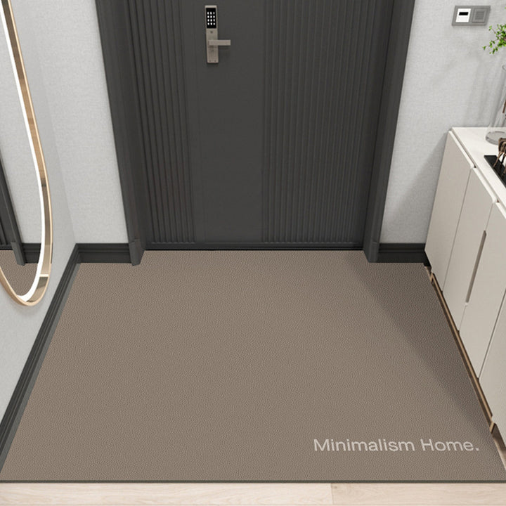 Entryway Floor Mat Foot Mat Premium Feel Premium PVCLeather Carpet Door Mat Home