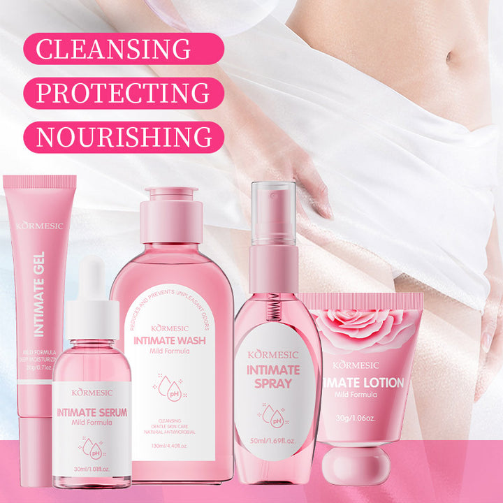KORMESIC全英文女性私密护理精华液清洗剂乳液Lotion亚马逊同款