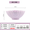 Purple Ceramic Bowl & Plate Dinnerware Set – High-Quality Home Tableware