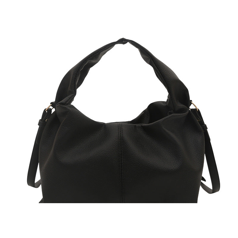 Spring Summer Retro Small Dumpling Crossbody Bag – Women's High-End Fashion Handbag