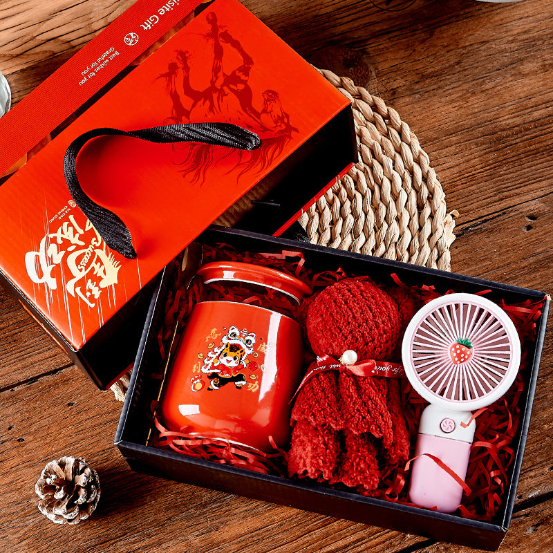 Cute Custom Souvenir Gift Set Ceramic With Gift Mug Gift Box